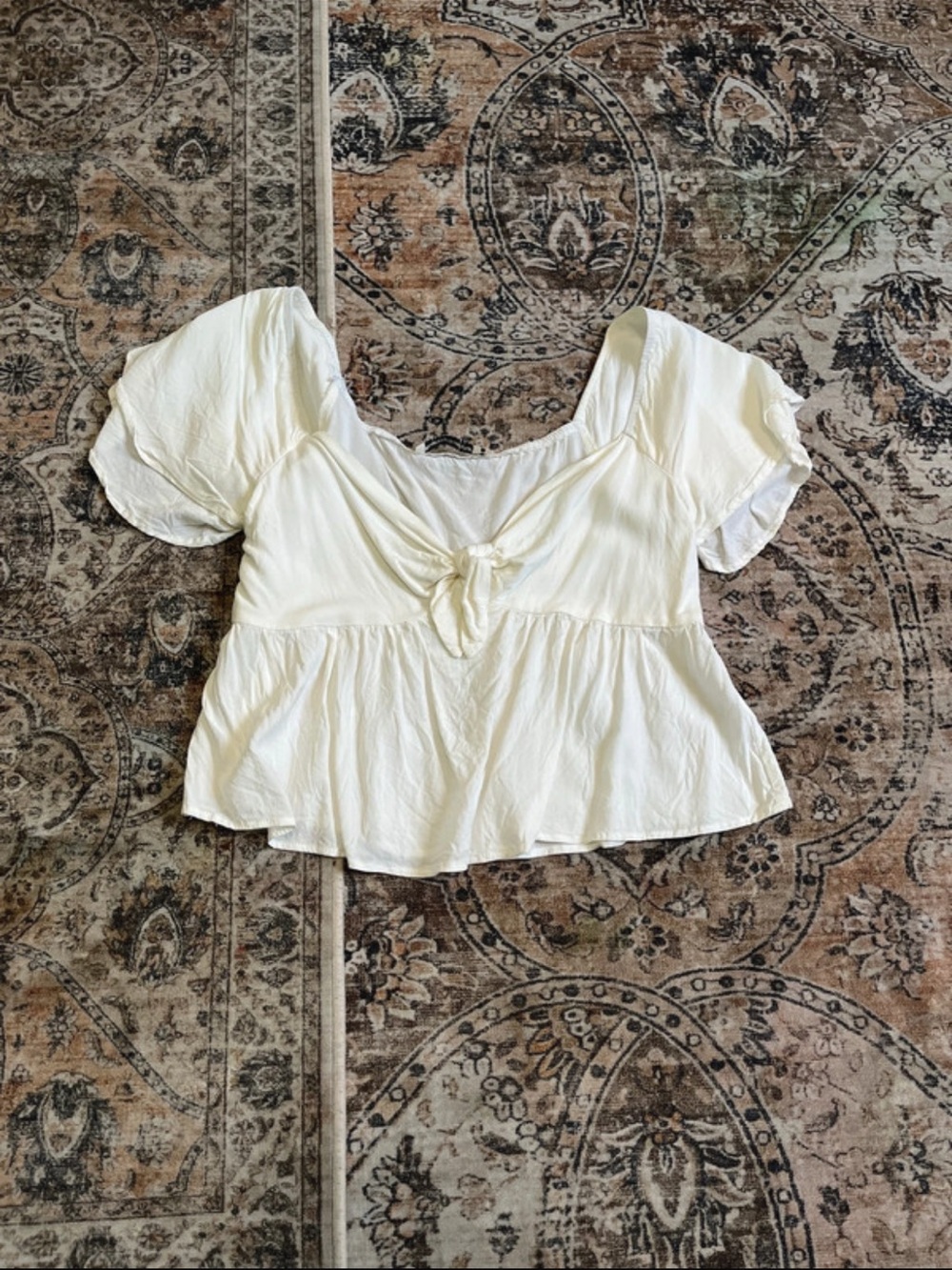 Tie-Front Top